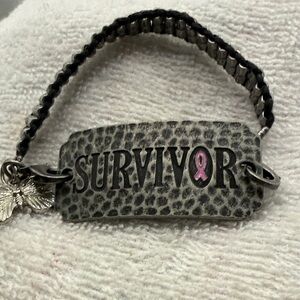 Leopard Print Survivor Bracelet